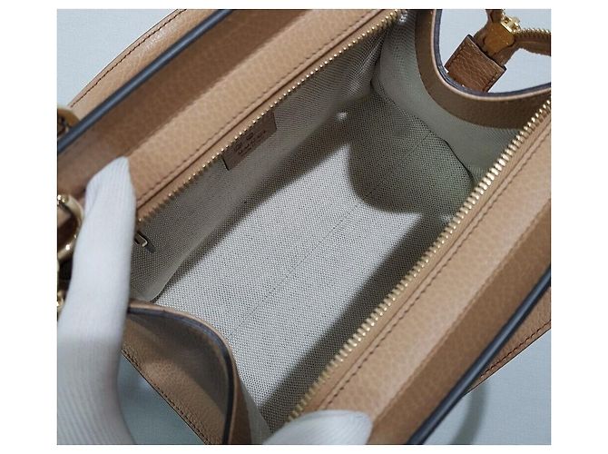 Gucci Borsa Tote Soho con manico superiore e tracolla Marrone - vista 8