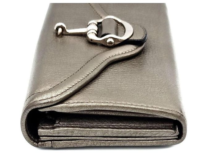 Gucci Langer Ledergeldbörse Braun - Ansicht 4