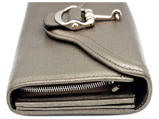 Gucci Langer Ledergeldbörse Braun - Ansicht 5