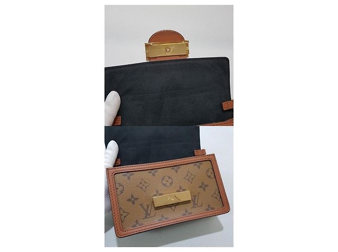 Louis Vuitton Mini borsa a tracolla Dauphine Chain Wallet - vista 8