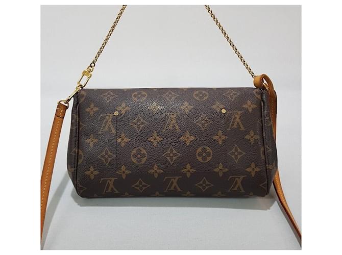 Louis Vuitton Monogram Favorite MM Marrone - vista 5