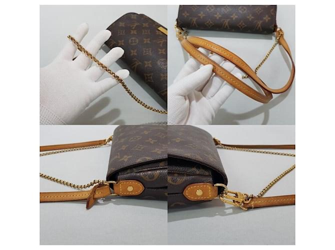 Louis Vuitton Monogram Favorite MM Marrone - vista 6