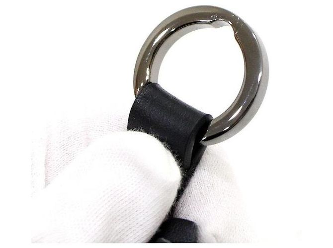 Dior Damen Gürtel aus glattem Leder mit Ruthenium-Ösen - Ansicht 6
