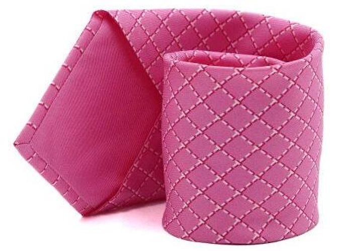 Hermès Pink Quilted Silk Tie - view 2