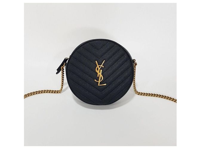 Saint Laurent Runde Kamera-Umhängetasche Mehrfarben - Ansicht 2