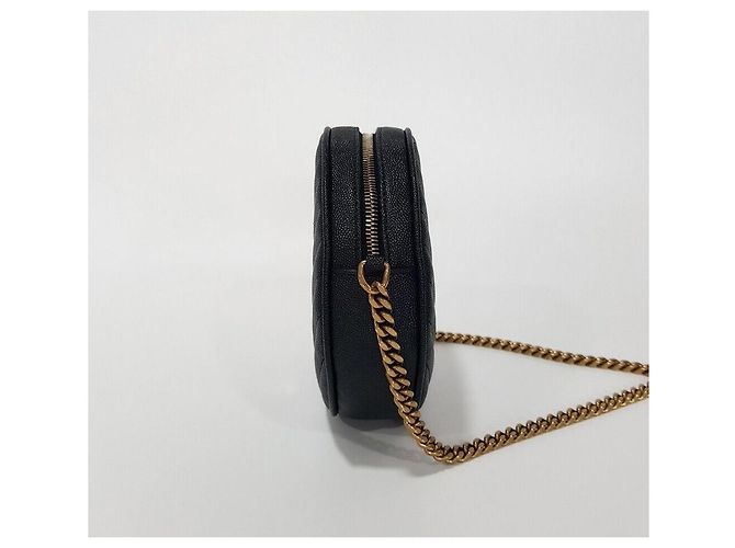 Saint Laurent Runde Kamera-Umhängetasche Mehrfarben - Ansicht 3