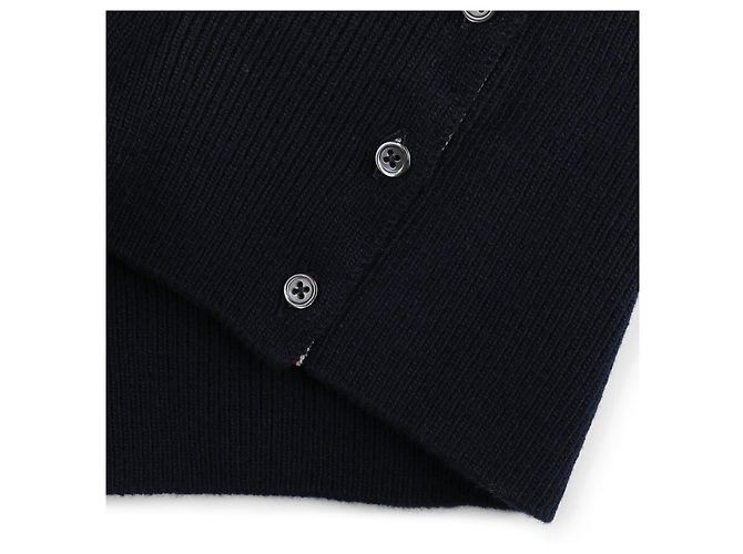 Thom Browne Punto intarsia de manga corta Azul - vista 7
