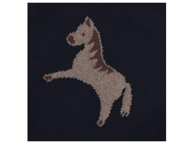 Thom Browne Punto intarsia de manga corta Azul - vista 8