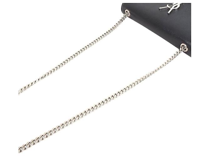 Saint Laurent Borsa a tracolla nera Nero - vista 3