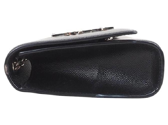 Saint Laurent Borsa a tracolla nera Nero - vista 4
