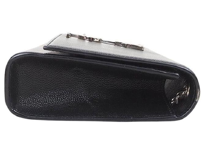 Saint Laurent Borsa a tracolla nera Nero - vista 5