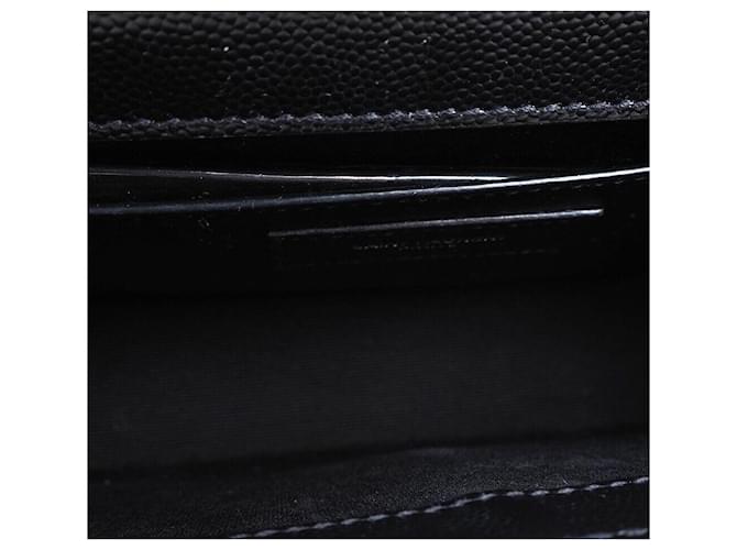 Saint Laurent Borsa a tracolla nera Nero - vista 7