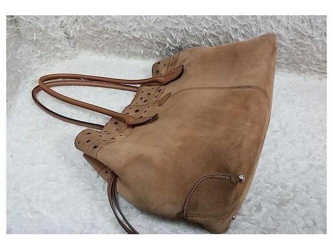 Tod's Borsa a tracolla in scamosciato - vista 4
