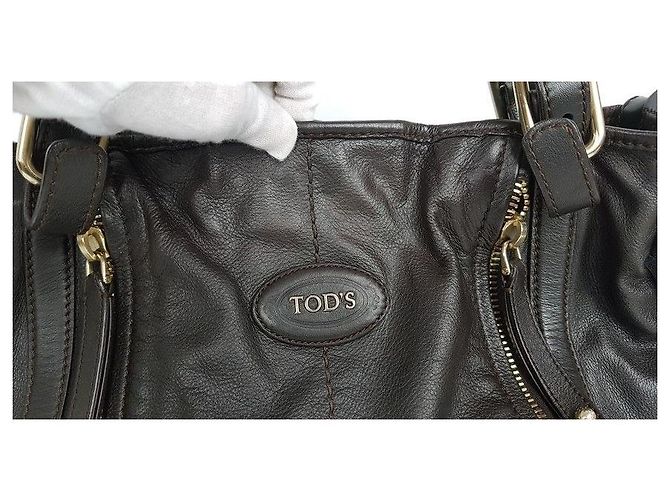 Tod's Bolso de cuero marrón Castaño - vista 2