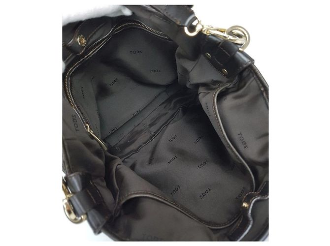 Tod's Bolso de cuero marrón Castaño - vista 9