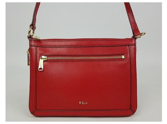 Borsa a tracolla Ralph Lauren Rosso - vista 2