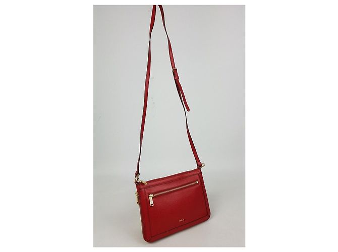Borsa a tracolla Ralph Lauren Rosso - vista 3