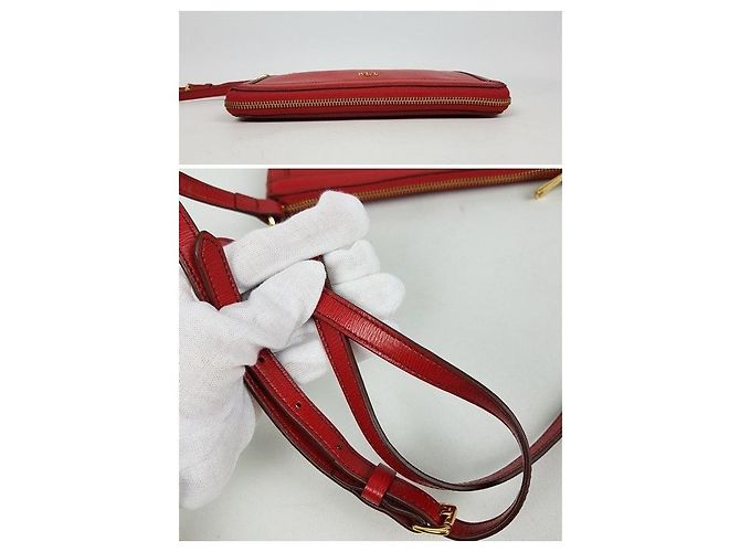 Borsa a tracolla Ralph Lauren Rosso - vista 6