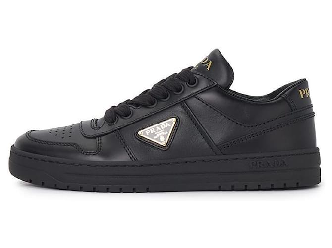 Prada Sneaker Downtown da donna Nero - vista 4