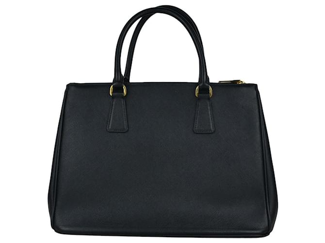 Prada Borsa Tote Saffiano Nero - vista 3