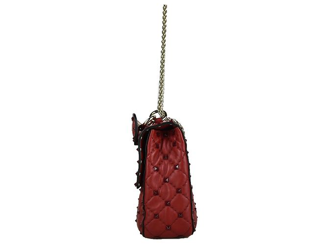 Valentino Borsa a mano con manico superiore, a tracolla e a spalla con borchie Spike - vista 2