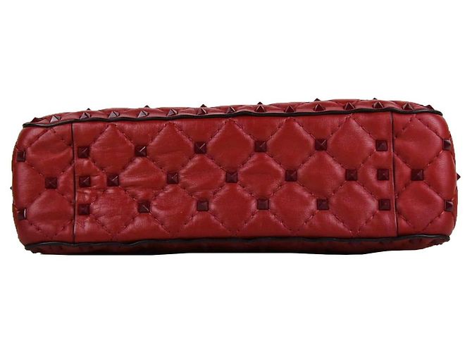 Valentino Borsa a mano con manico superiore, a tracolla e a spalla con borchie Spike - vista 4