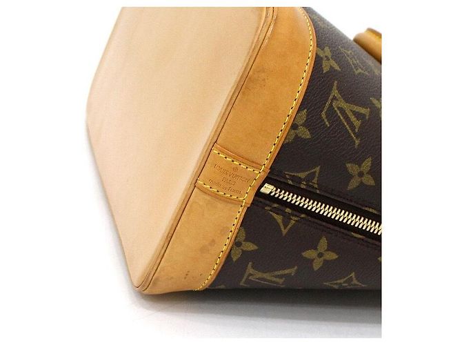 Louis Vuitton Alma PM Monogram Canvas Tote Bag Mehrfarben - Ansicht 10