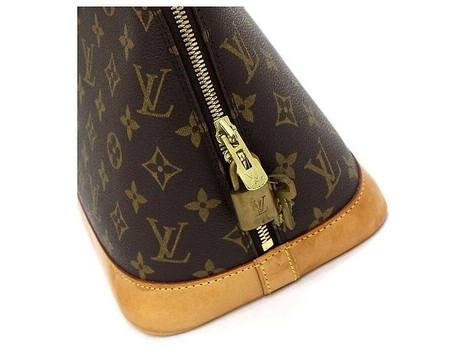 Louis Vuitton Alma PM Monogram Canvas Tote Bag Mehrfarben - Ansicht 8