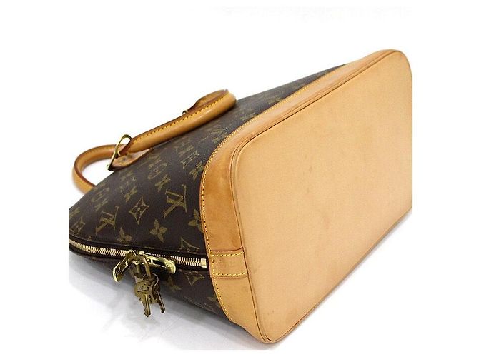 Louis Vuitton Alma PM Monogram Canvas Tote Bag Mehrfarben - Ansicht 9