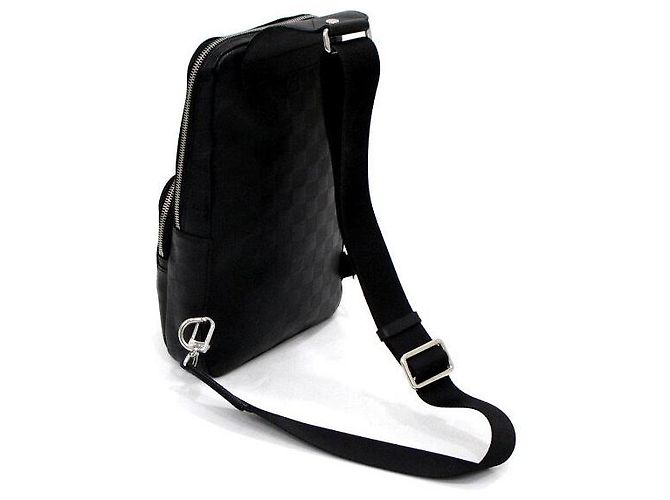 Louis Vuitton Borsa a tracolla Damier Infini Avenue da uomo - vista 10