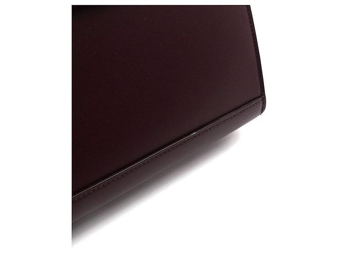 Givenchy Piccola borsa tote e borsa a tracolla Leather Horizon Crossbody Bordeaux - vista 11
