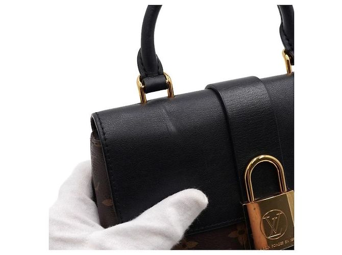 Louis Vuitton Bolso Tote y Bolso Bandolera Monogram Rocky BB Negro - vista 12