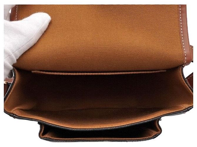 Céline Bolsa de Ombro e Bolsa Transversal Triomphe Polko Medium Branco - vista 5