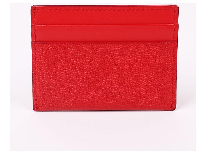 Burberry Roter Unisex-Kartenhalter mit TB-Logo, vergoldet - Ansicht 5
