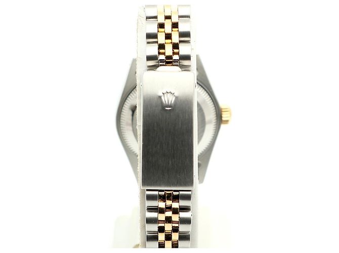 Rolex Datejust Small Ladies' Combi Aftersetting Diamond Uhr Golden - Ansicht 7