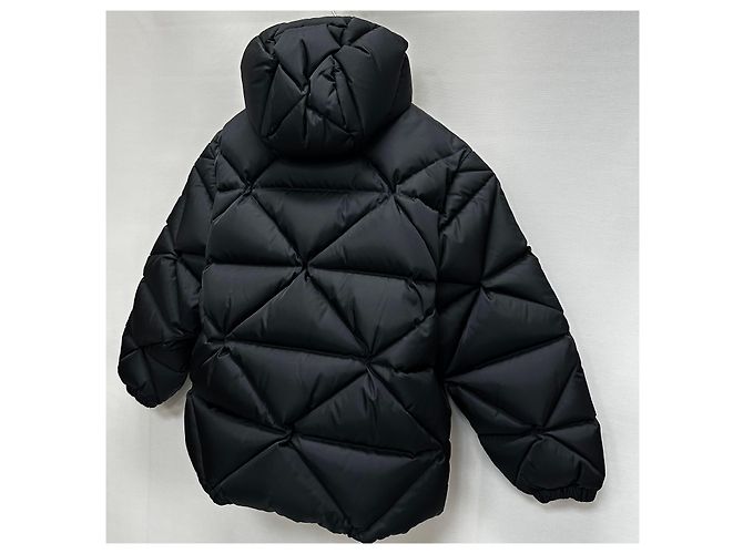 Prada Chaqueta acolchada de gabardina de Re-Nylon oversized (ajuste oversized para mujer) Multicolor - vista 6