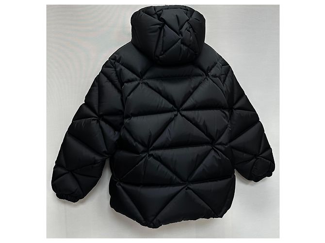 Prada Chaqueta acolchada de gabardina de Re-Nylon oversized (ajuste oversized para mujer) Multicolor - vista 7