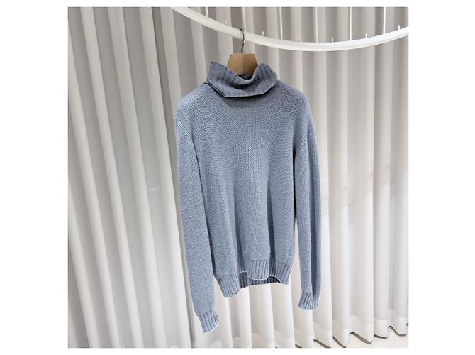 Loro Piana Baby Kaschmir Rollkragen Strick Mehrfarben - Ansicht 3