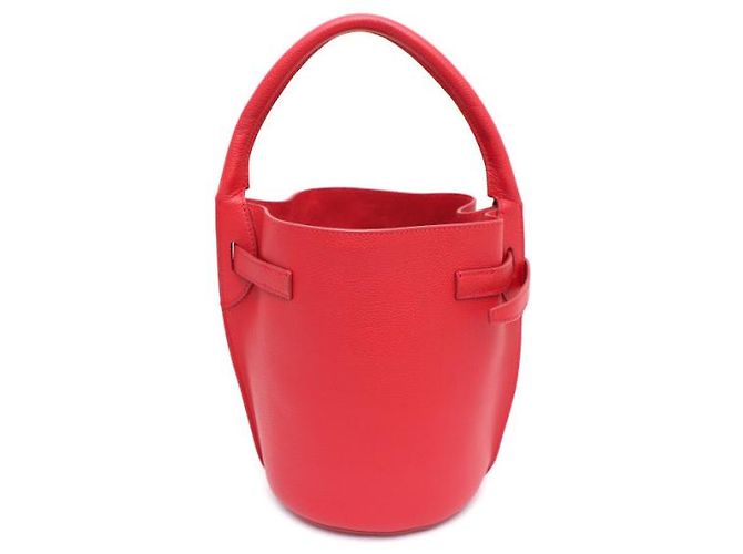 Céline Borsa Tote Nano Bucket e Borsa a Spalla Rosso - vista 12