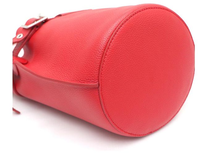Céline Borsa Tote Nano Bucket e Borsa a Spalla Rosso - vista 15