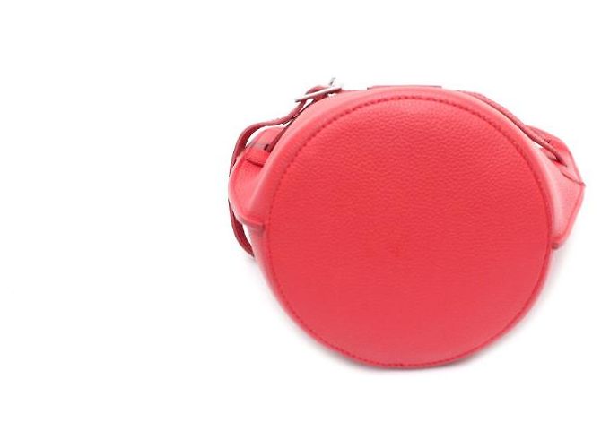Céline Borsa Tote Nano Bucket e Borsa a Spalla Rosso - vista 16