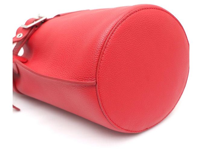 Céline Borsa Tote Nano Bucket e Borsa a Spalla Rosso - vista 6