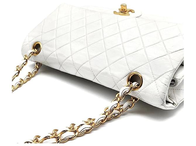 Chanel Pelle di agnello Classic Medium Argento - vista 6