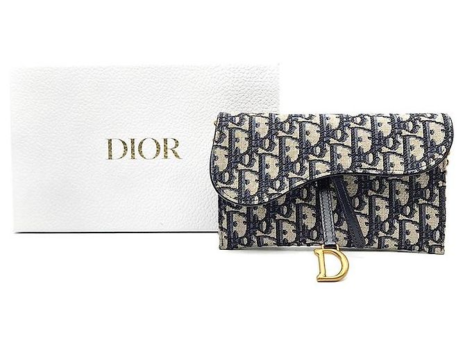Dior Borsa a tracolla Christian Oblique Saddle con catena Multicolore - vista 9