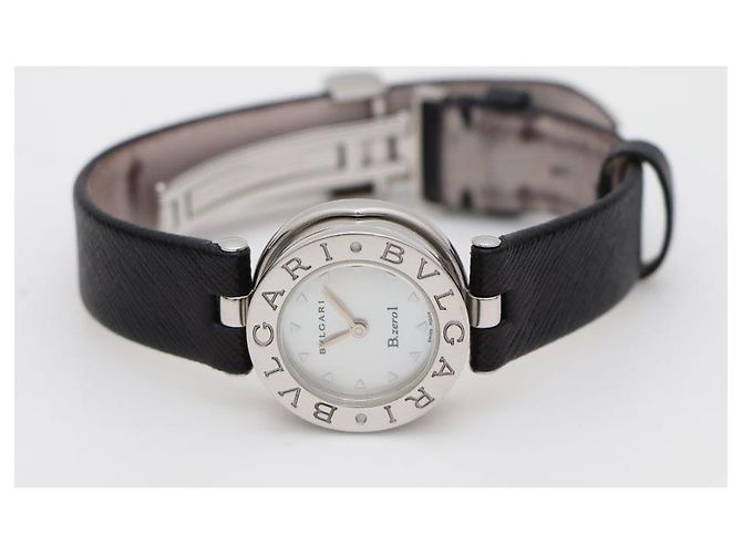 Bulgari Relógio de couro feminino em aço e quartzo Multicor - vista 2