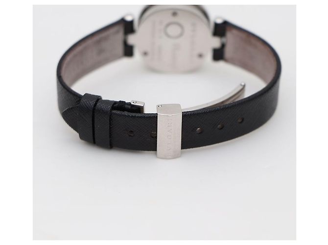 Bulgari Relógio de couro feminino em aço e quartzo Multicor - vista 4