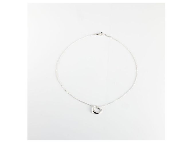 Tiffany & Co Pendente Open Heart in argento Elsa Peretti - vista 4