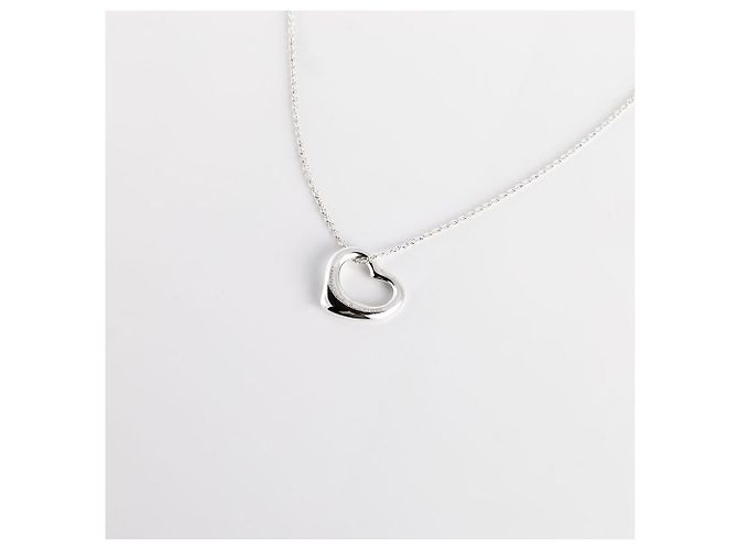 Tiffany & Co Pendente Open Heart in argento Elsa Peretti - vista 5
