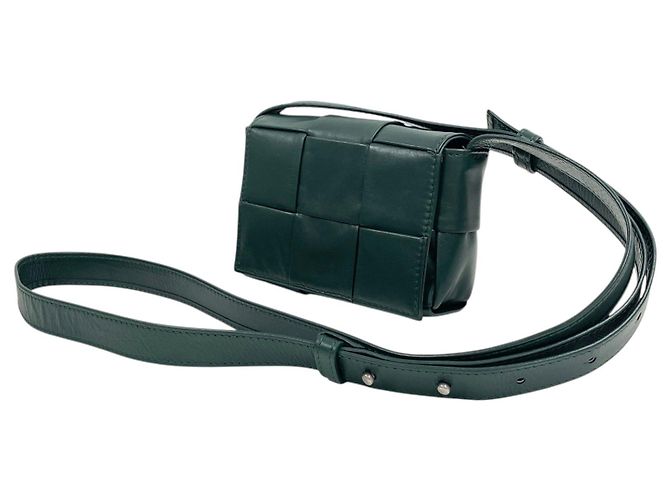 Bottega Veneta Borsa a tracolla Green Cassette Candy Verde - vista 3