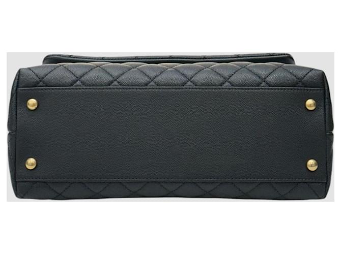Chanel Coco Handle Black Medium Tote Bag Serie Schwarz - Ansicht 8